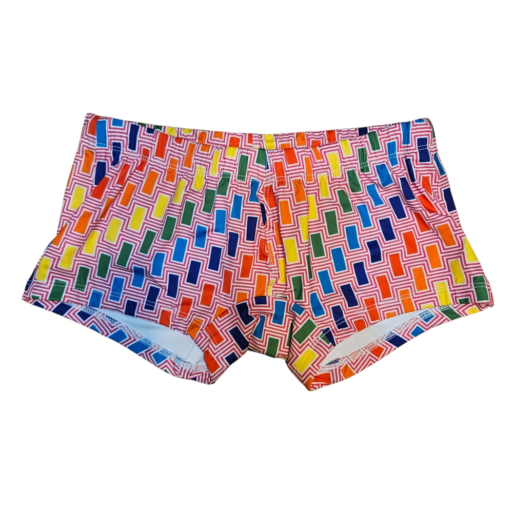 Mr. Turk Montego Bay Swim Trunk Men's Small Multicolor - Picture 5 of 8